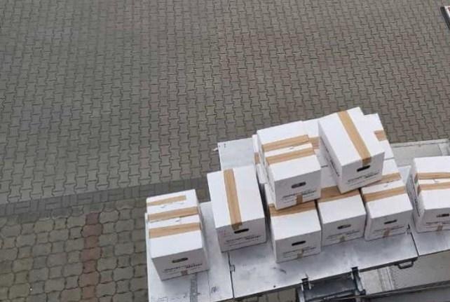 Behördenumzug in Ostritz mit einem Möbellift